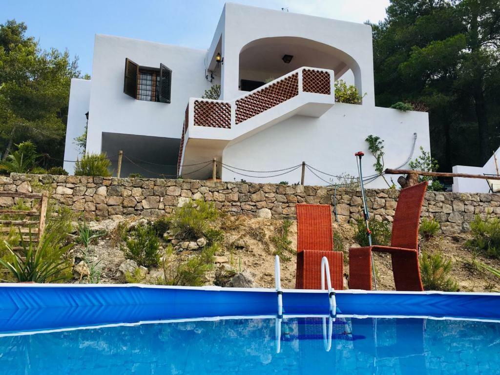 Casa Paquita ¡¡¡Vistas Espectaculares!!! Sant Josep de sa Talaia Exterior foto